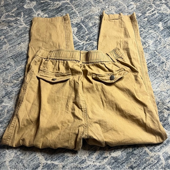 Grace Karin Women's Khaki Chinos Small Missing Button - Picture 7 of 7